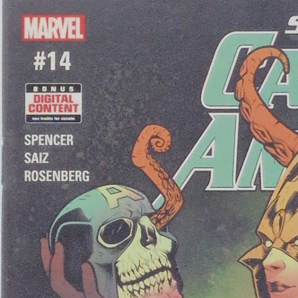 Marvel Captain America Steve Rogers # 14 Comic